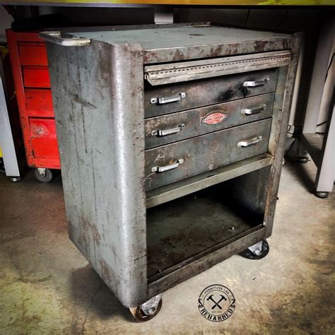 vintage 12 drawer steel mechanics tool box|Craftsman Collectible Tool Boxes & Chests for sale .